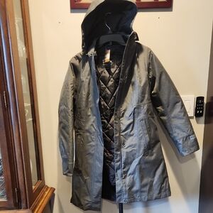 Eddie Bauer Black Quilted Jacket
